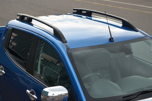 Black aluminium roof rack - roof,