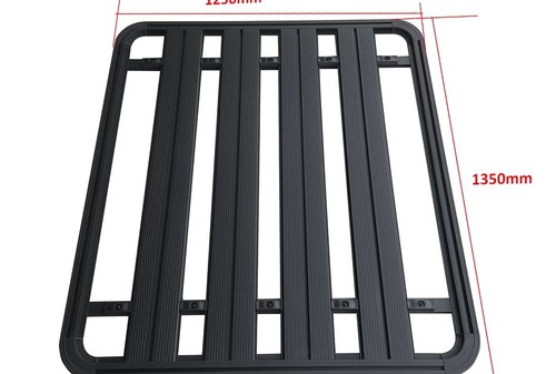 Aluminium roof rack 135x125cm - roof,