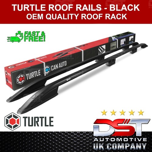 Roof rails rack set black - rails, for