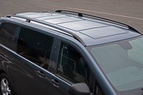 Black roof rack - roof, bars